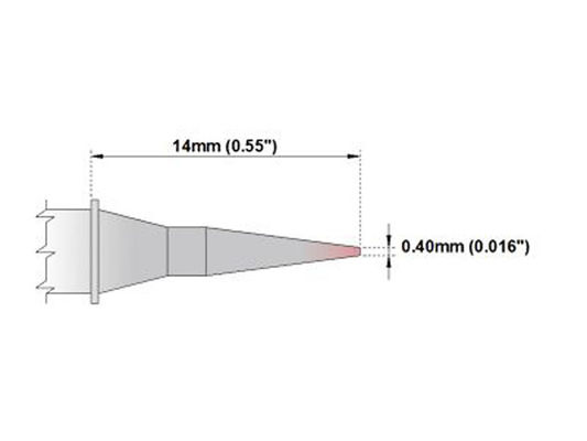 Conical Shape OKI Soldering Tips STTC-045 , STTC-145 & STTC-845