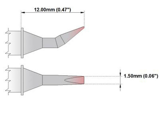  Composite OKI Soldering Tips , Repairing Tool For Iphone Mobile Phone