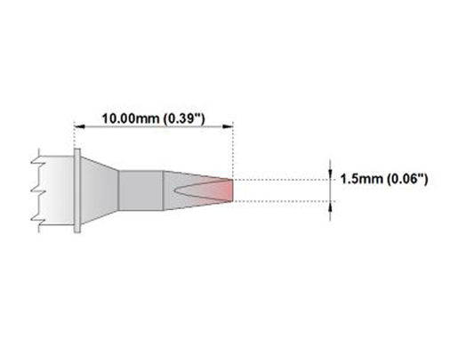 Electric OKI Soldering Tips , STTC Tips For Soldering Reworking Station