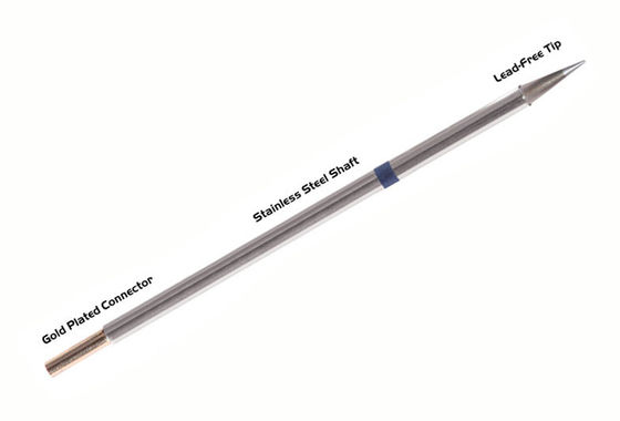  Conical Sharp 0.5mm OKI Soldering Tips , Lead Free Soldering Iron Tips