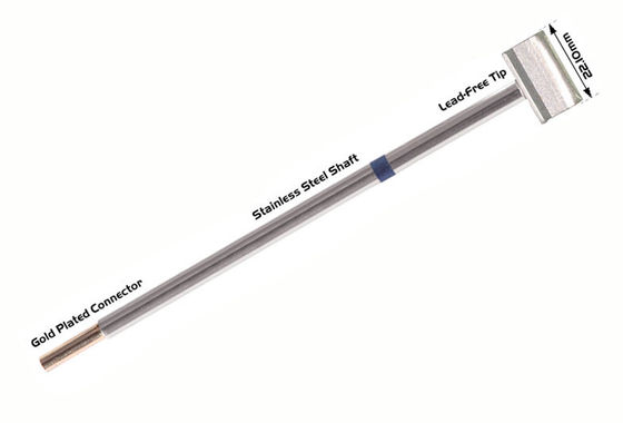 刃先端の形 OKI のはんだ付けする先端 22.1mm の電子工学のはんだの鉄の先端
