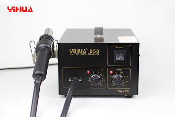 3 Nozzles Hot-Air Soldering Station , SMD Rework Station Lead Free With Heat Gun