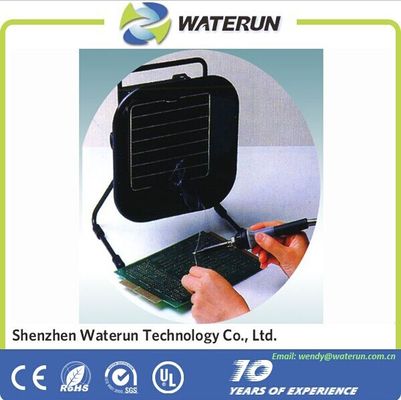 Extrator substituível das emanações da solda de baixo nível de ruído com o filtro ativado do carbono
