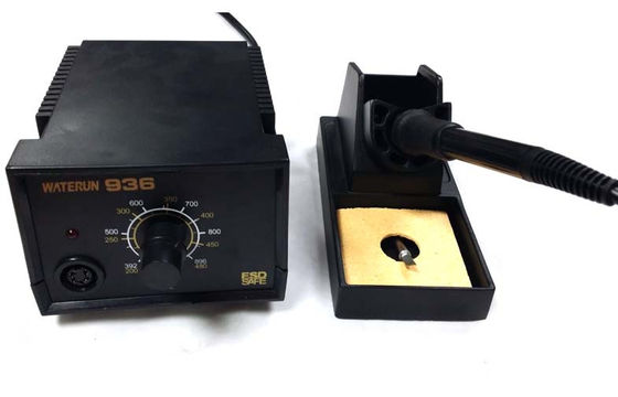 Temperature Controlled Digital Soldering Station , Electronic PCB Solder Station