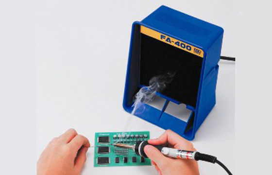 13W / 15W Solder Smoke Absorber Carbon Filter Soldering Fume Extractor