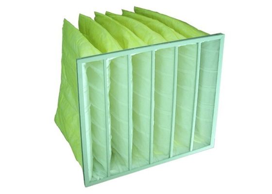Efficacité synthétique G4 de filtre à air de poche de médias de sac avec le cadre en aluminium