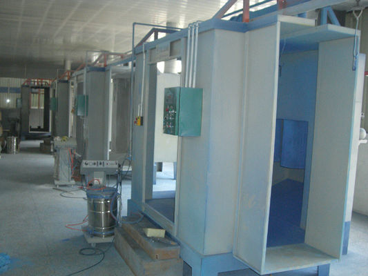 Electrical Powder Coating Spray Painting Booths With Powder Recycling Machine