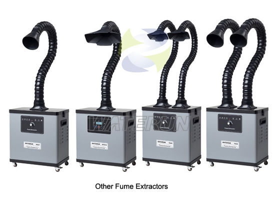 Intelligent Solder Fume Extractor with Digital Display 200W Fume Extraction System
