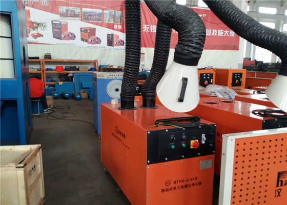 mobile dust welding fume extractor adjustable for automatic welding dust cleaner
