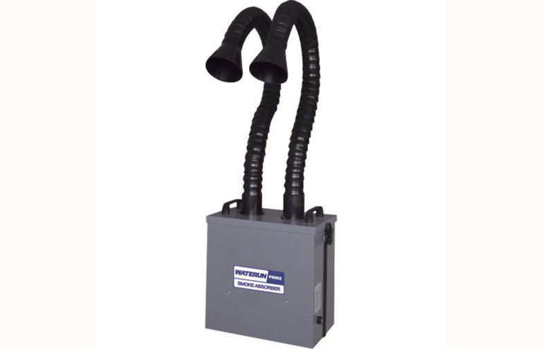 Système de filtrage de double de bras de soudure extracteur de vapeur pour la soudure électrique