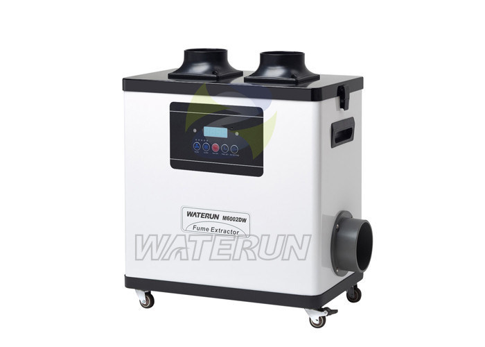 Estrattore del vapore del laboratorio del purificatore dello scarico del laboratorio con le doppie grandi condotte 75mm
