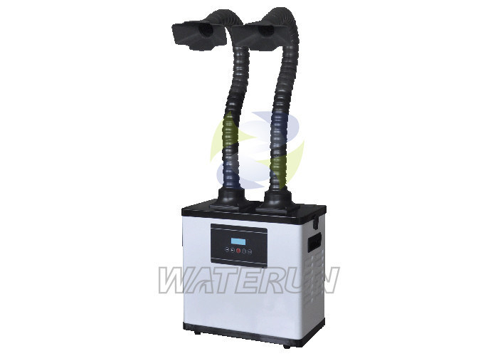 Long Life Span White Chemical Fume Extractor with Free-standing Ducts / Double Arms