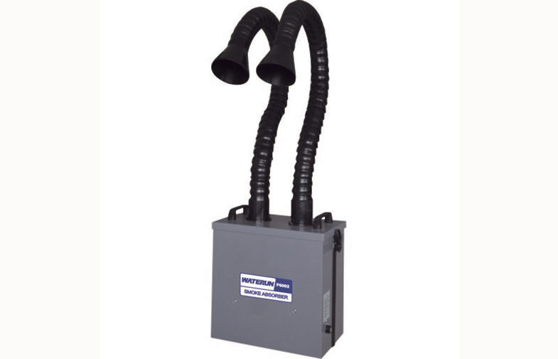 Système de filtrage de double de bras de soudure extracteur de vapeur pour la soudure électrique