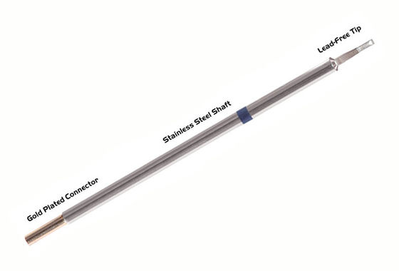 Long Reach Chisel 60° OKI Metcal Solder Tip STTC-842 Soldering Gun Tips