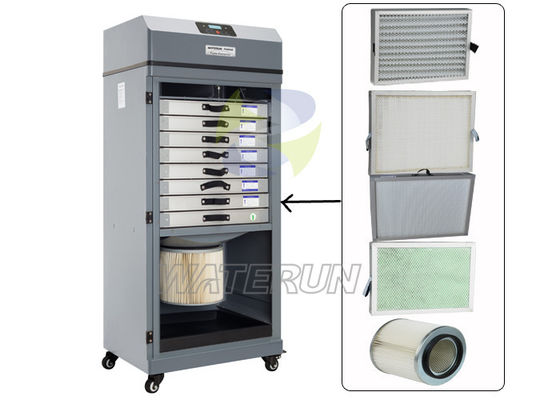 Extractor de polvo de soldadura grande/laser que corta el sistema CA 110V - extracto portátil independiente de la extracción del humo del gas de soldadura